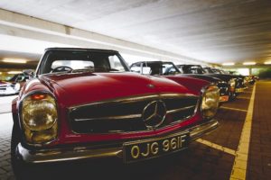 Mercedes-Benz SL-Club Pagode Jahrestreffen in Düsseldorf