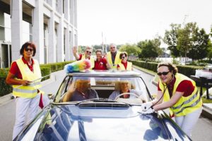 Mercedes-Benz SL-Club Pagode Jahrestreffen in Düsseldorf