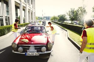 Mercedes-Benz SL-Club Pagode Jahrestreffen in Düsseldorf