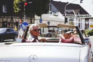 Mercedes-Benz SL-Club Pagode Jahrestreffen in Düsseldorf