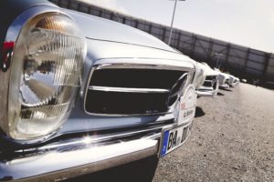 Mercedes-Benz SL-Club Pagode Jahrestreffen in Düsseldorf