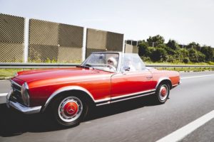 Mercedes-Benz SL-Club Pagode Jahrestreffen in Düsseldorf