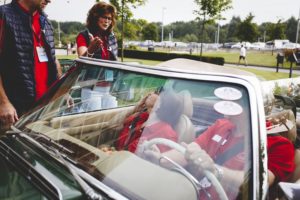 Mercedes-Benz SL-Club Pagode Jahrestreffen in Düsseldorf