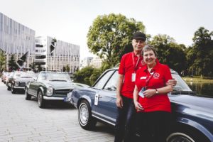 Mercedes-Benz SL-Club Pagode Jahrestreffen in Düsseldorf