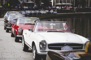 Mercedes-Benz SL-Club Pagode Jahrestreffen in Düsseldorf