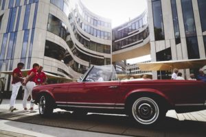 Mercedes-Benz SL-Club Pagode Jahrestreffen in Düsseldorf