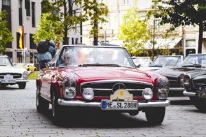 Mercedes-Benz SL-Club Pagode Jahrestreffen in Düsseldorf