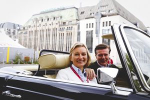 Mercedes-Benz SL-Club Pagode Jahrestreffen in Düsseldorf