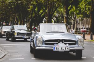 Mercedes-Benz SL-Club Pagode Jahrestreffen in Düsseldorf