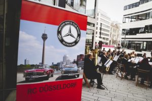 Mercedes-Benz SL-Club Pagode Jahrestreffen in Düsseldorf
