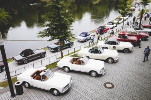 Mercedes-Benz SL-Club Pagode Jahrestreffen in Düsseldorf