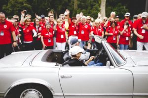 Mercedes-Benz SL-Club Pagode Jahrestreffen in Düsseldorf