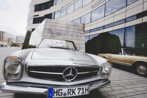 Mercedes-Benz SL-Club Pagode Jahrestreffen in Düsseldorf