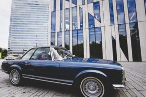 Mercedes-Benz SL-Club Pagode Jahrestreffen in Düsseldorf