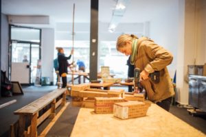Umbau des Fachgeschäfts für Stadtwandel