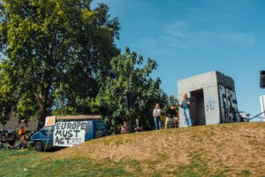 „Wir haben Platz!“ – Demo in Essen