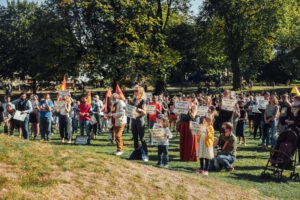 „Wir haben Platz!“ – Demo in Essen