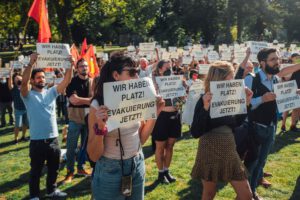 „Wir haben Platz!“ – Demo in Essen