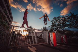 Parkour Shooting